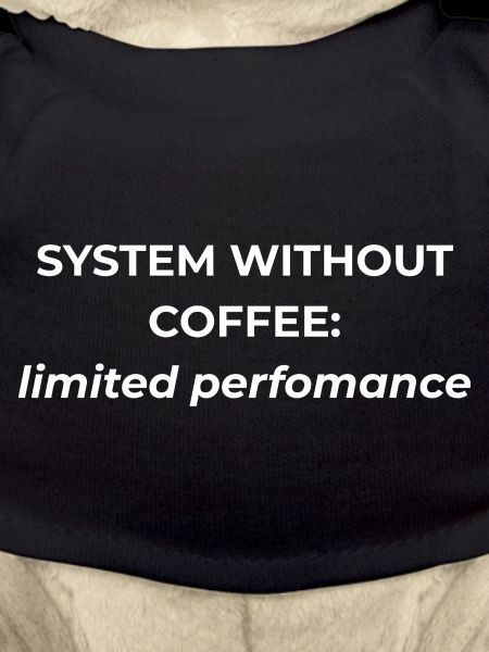 Système sans café : performances limitées