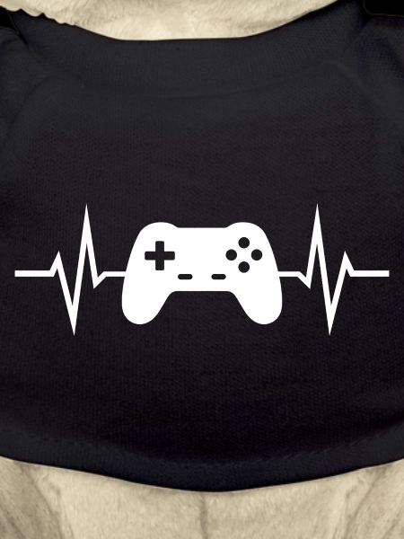 Gaming Controller Herzschlag Liebe Gamer Zocker