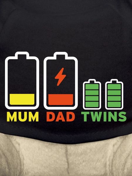 Mum Dad Twins