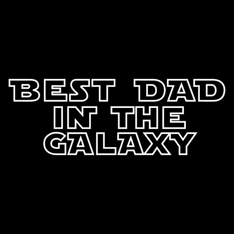 Bester Papa Vater in der Galaxie Vatertag Sci-Fi