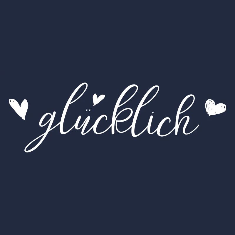 Glücklich