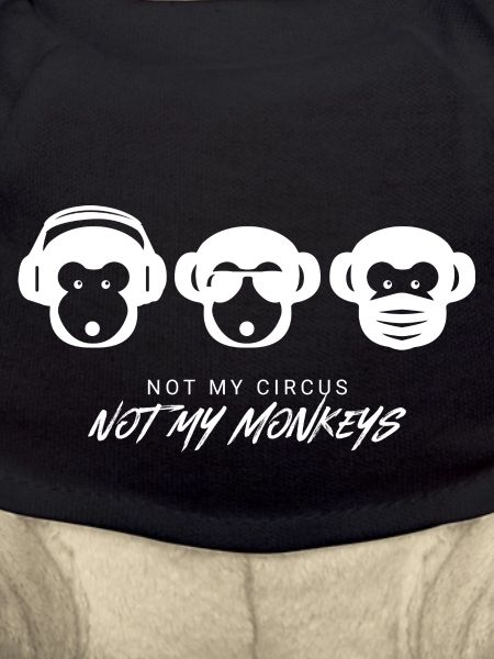 Muniax Monkeys Mask White