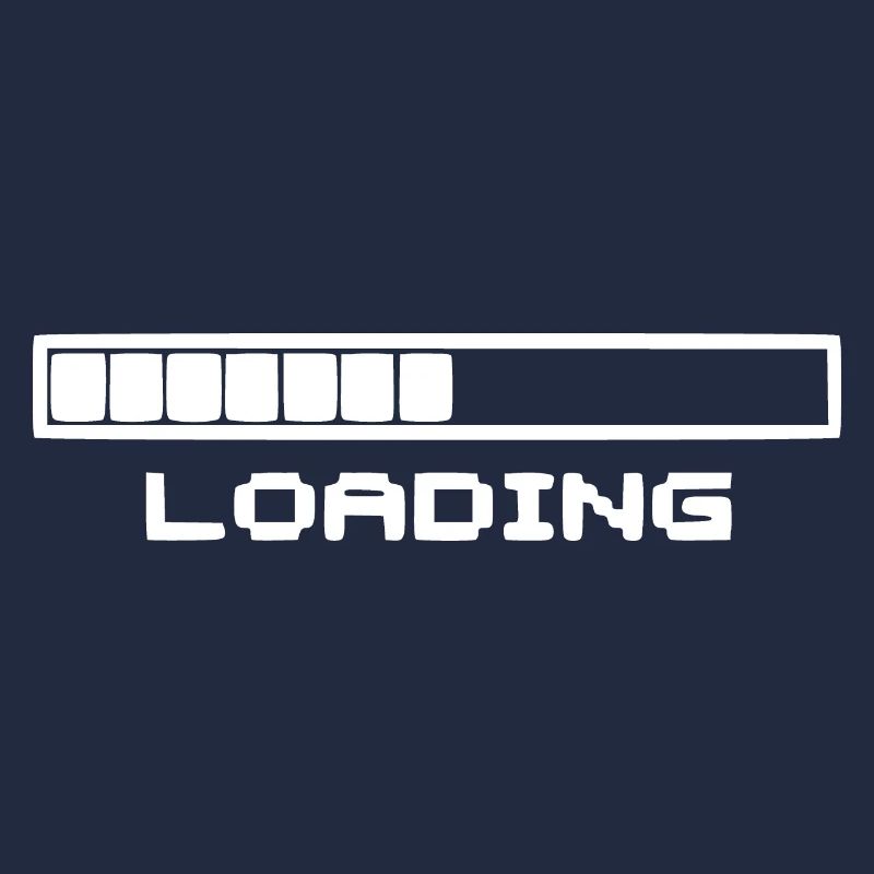 Loading bar white