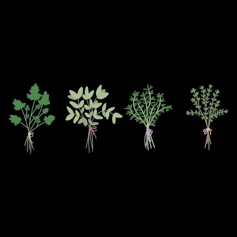 Persil, sauge, romarin et thym