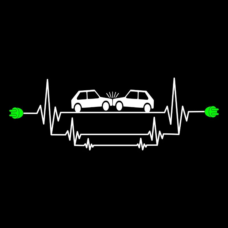 Gefährlicher E-Auto Unfall