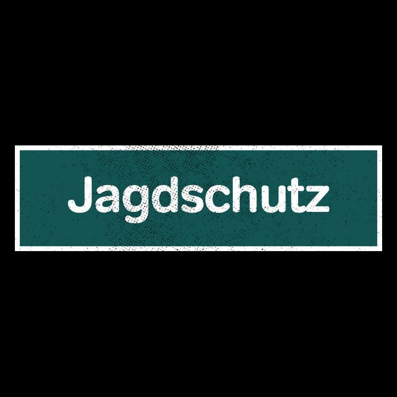 Jagdschutz Aufkleber