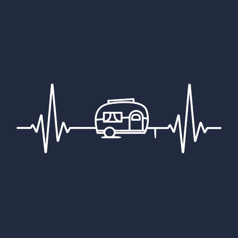 Pulse Caravan Frequency | ECG Heartbeat Camping