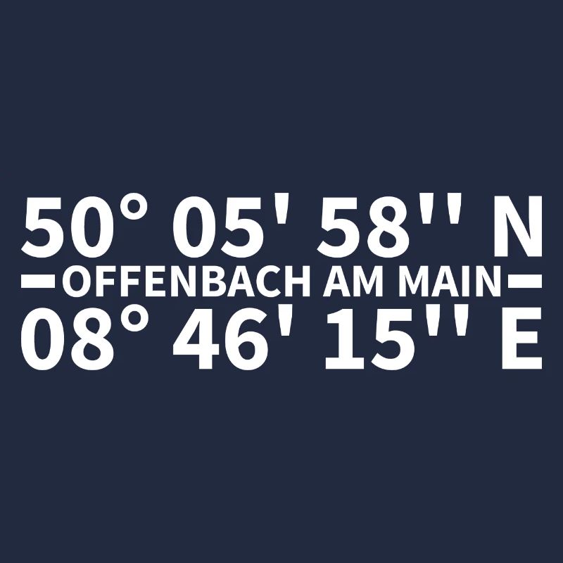 Offenbach am Main coordinates