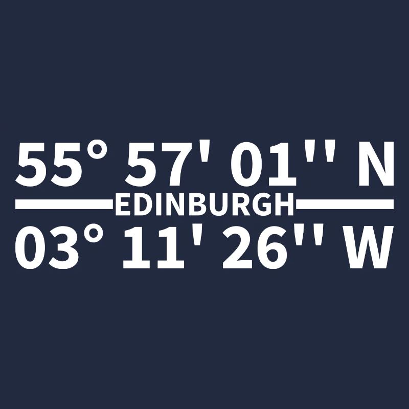 Edinburgh coordinates