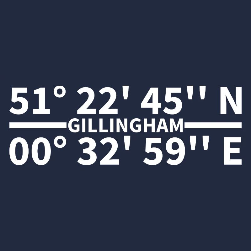 Coordonnées de Gillingham