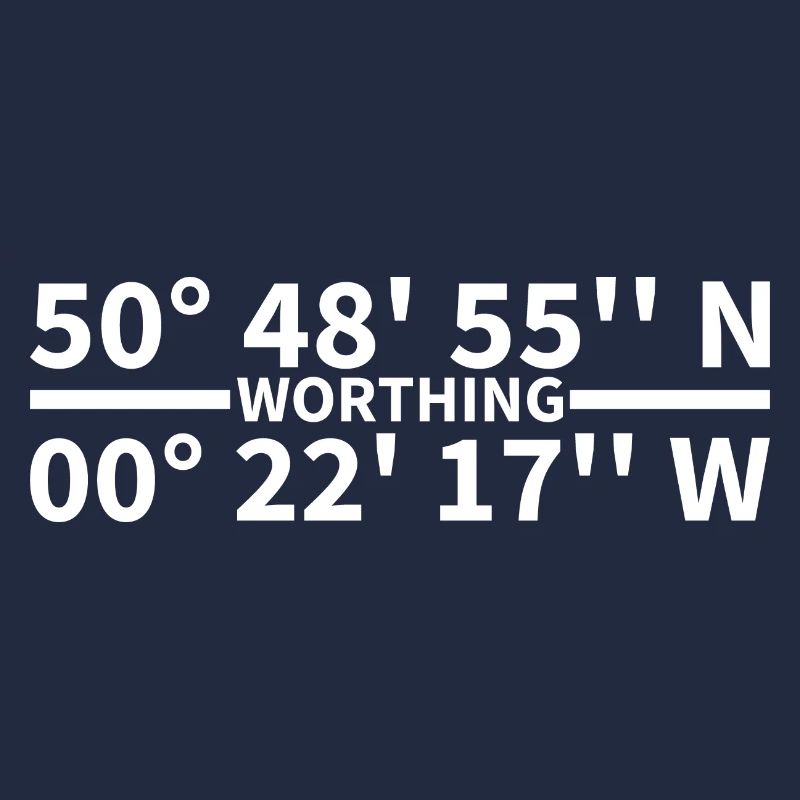 Coordonnées de Worthing