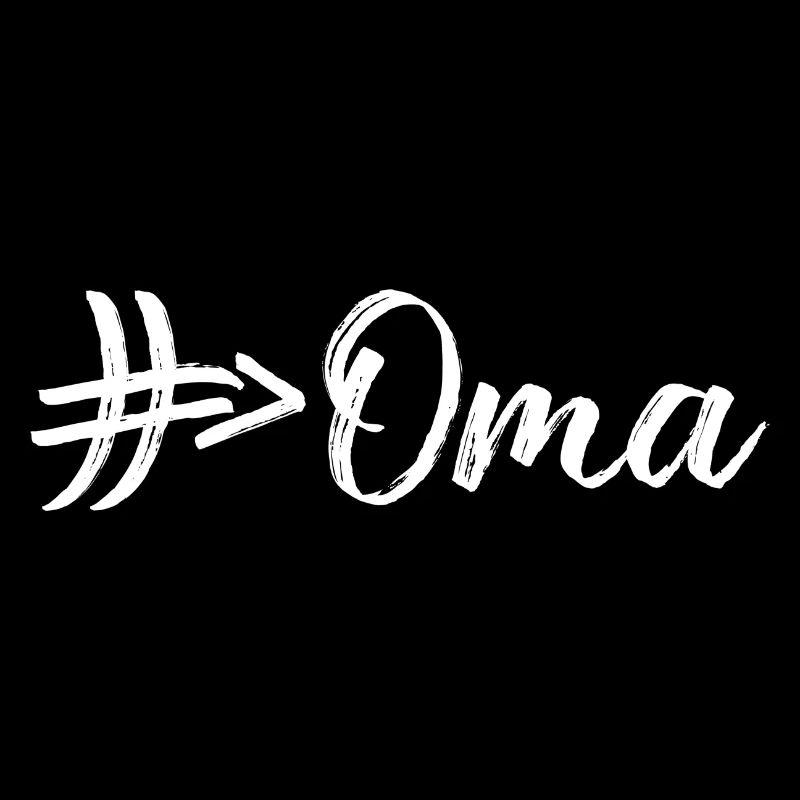 Oma # Hashtag Rautenpfeil