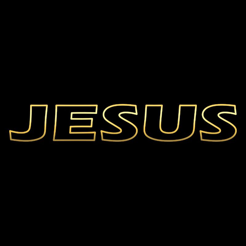 Jesus Schriftzug