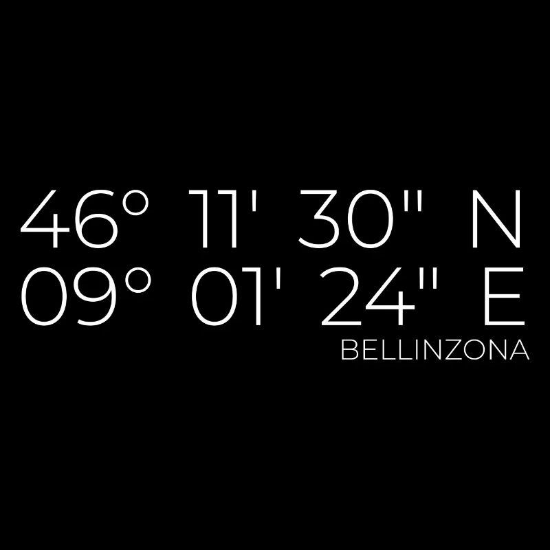 coordinates Bellinzona