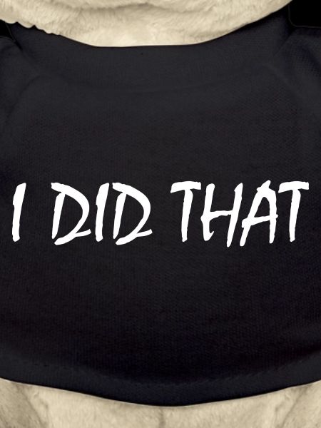I did that