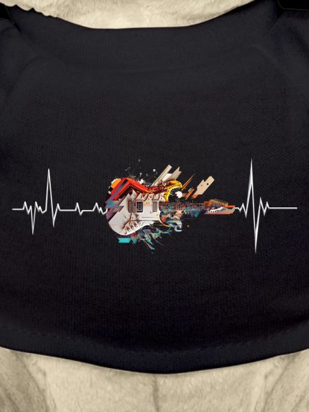 Gitarre mit Herzschlag