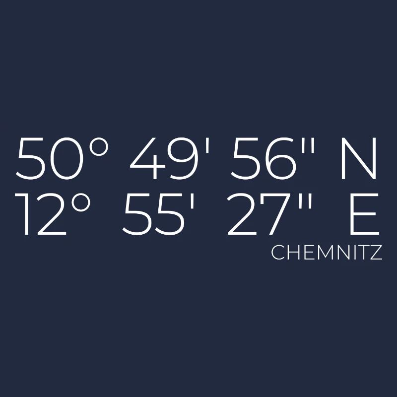 Coordinates Chemnitz