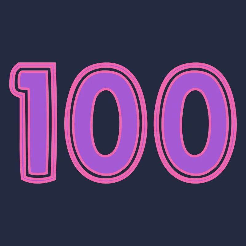 100. 100 ANS. 100e ANNIVERSAIRE