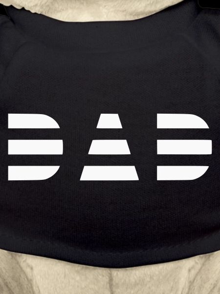 Cool dad logo striped