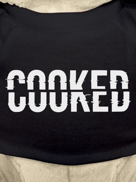 Glitch Lettering Cooked