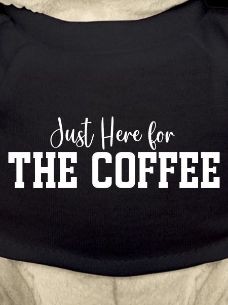 Nur hier für den Kaffee