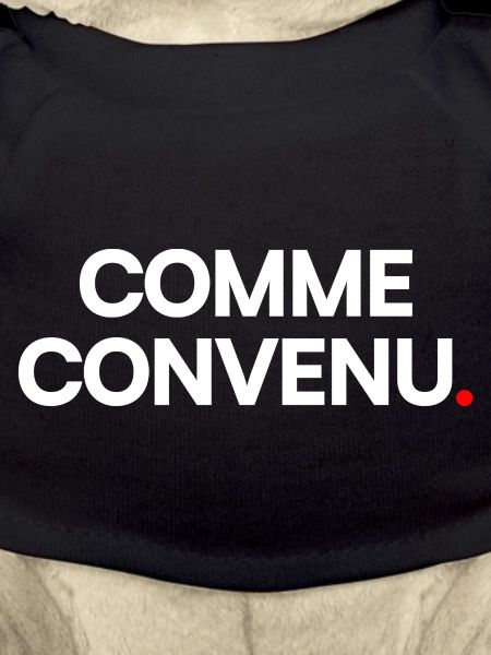 Comme convenu