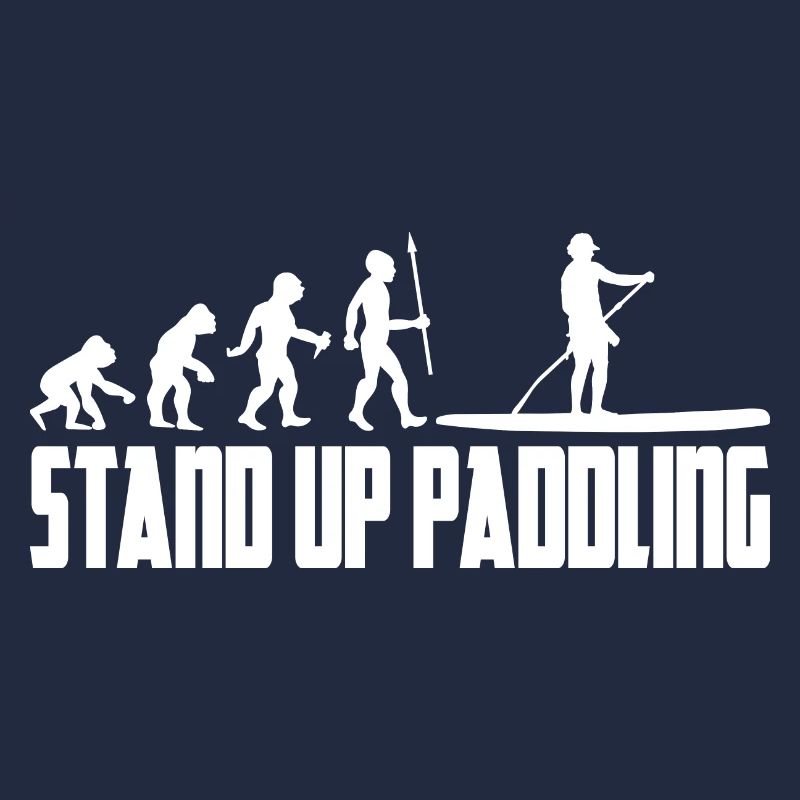 Stand Up Paddling Evolution Paddle Stehpaddeln SUP
