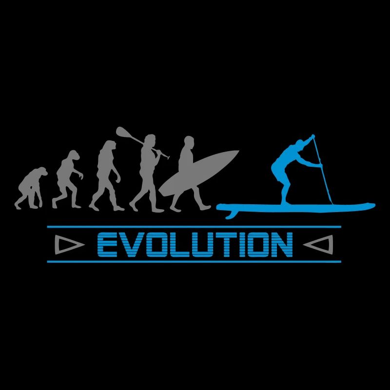SUP Evolution - Stand Up Paddling Paddle Board