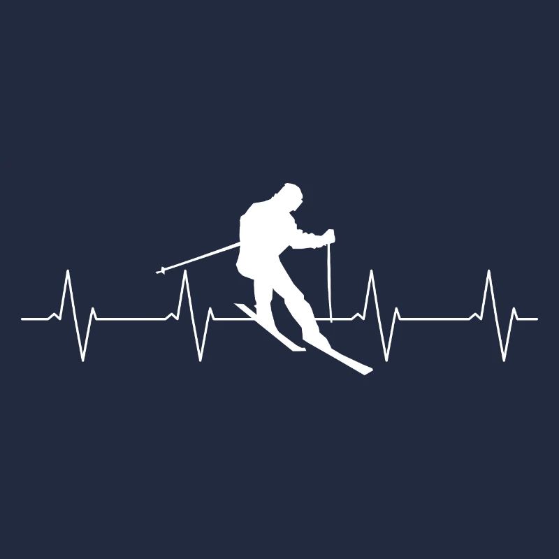 Battement de coeur de ski