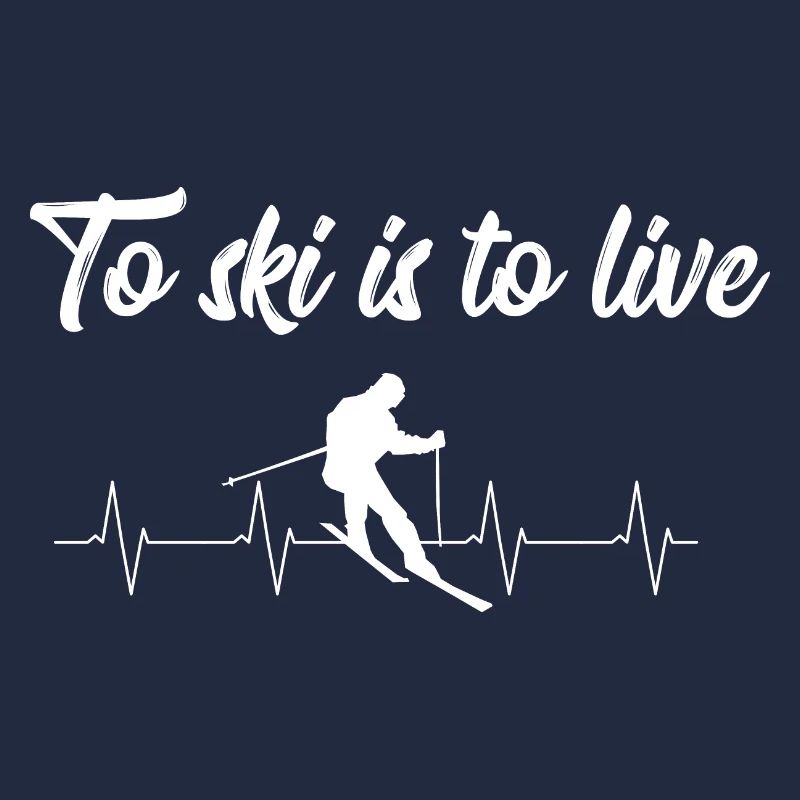Skifahrer Spruch