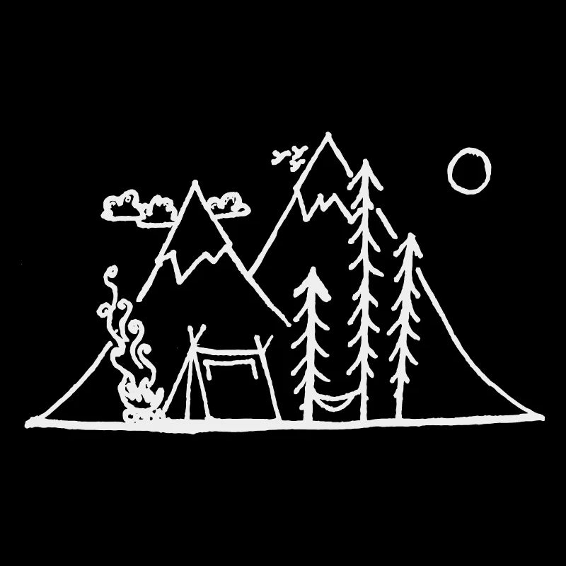 Simple Double Mountain