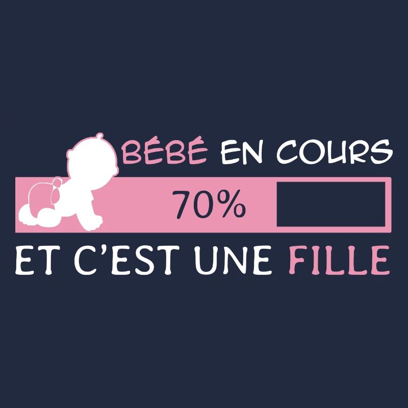 Bébé en cours et c'est une Fille