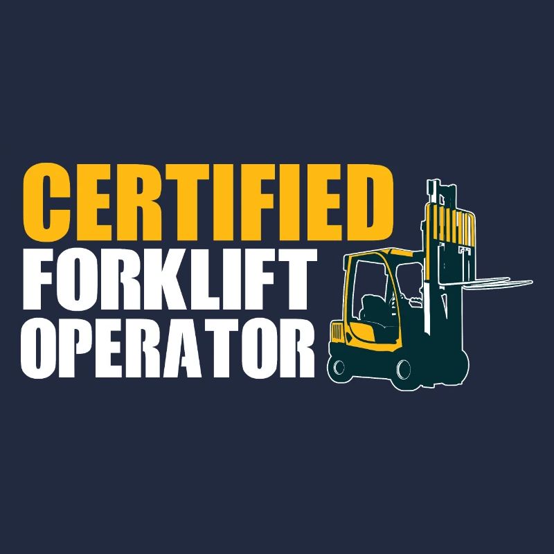 Certified forklift operator