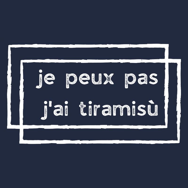 je peux pas j'ai tiramisu (rectangles)