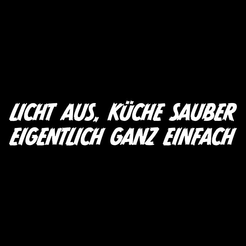 Licht aus Küche sauber eigentlich ganz einfach