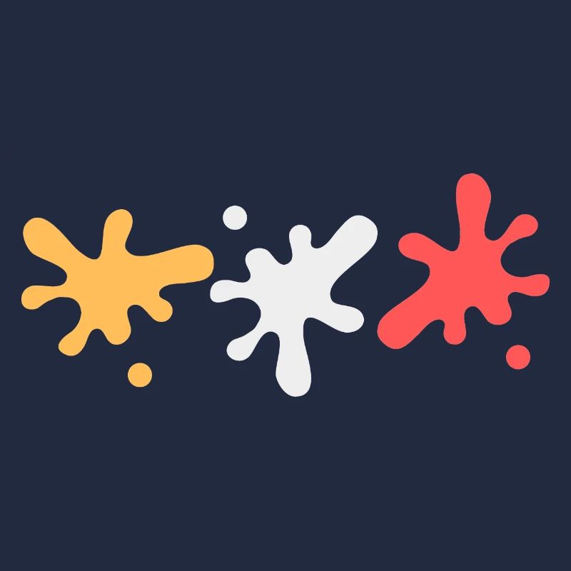 Farbflecken in lesbischen Pride Farben