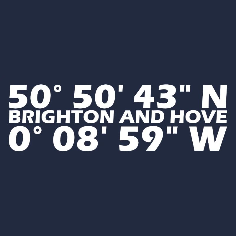 Coordonnées de Brighton et Hove