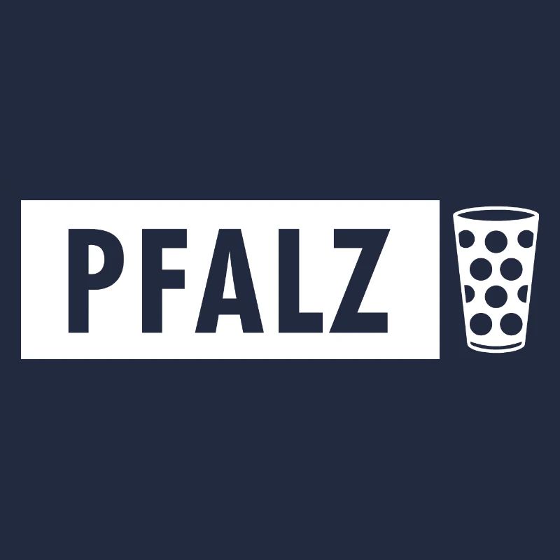 Pfalz Schild mit Dubbeglas
