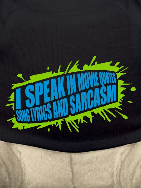 speak lyrics and sarcasm