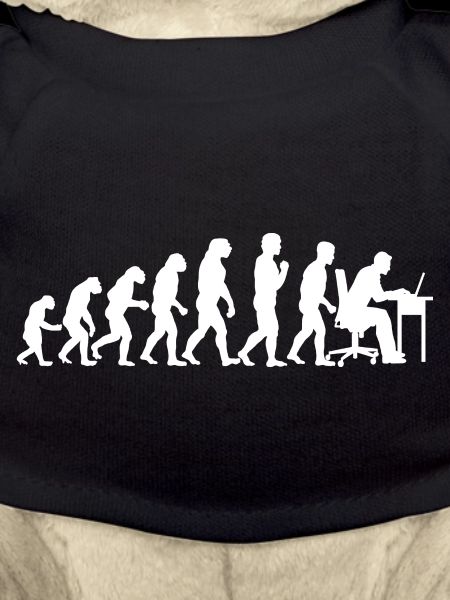 Evolution Computertechniker Nerd Programmierung