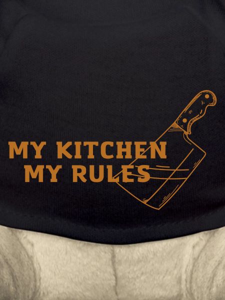 My kitchen, my rules!