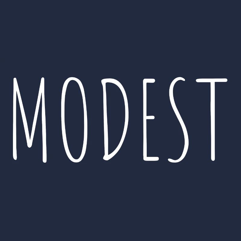 modest