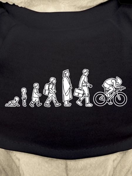 Evolution eines Radfahrers