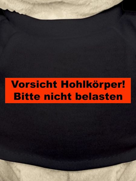 Vorsicht Hohlkörper