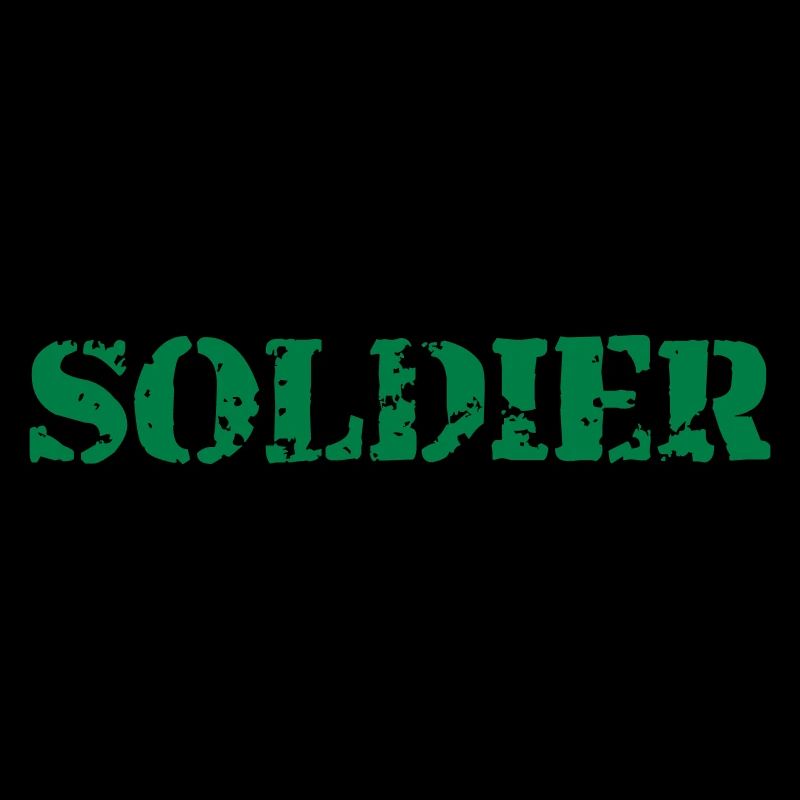 Stempel Soldat Logo Krieg General Freiheitskämpfer