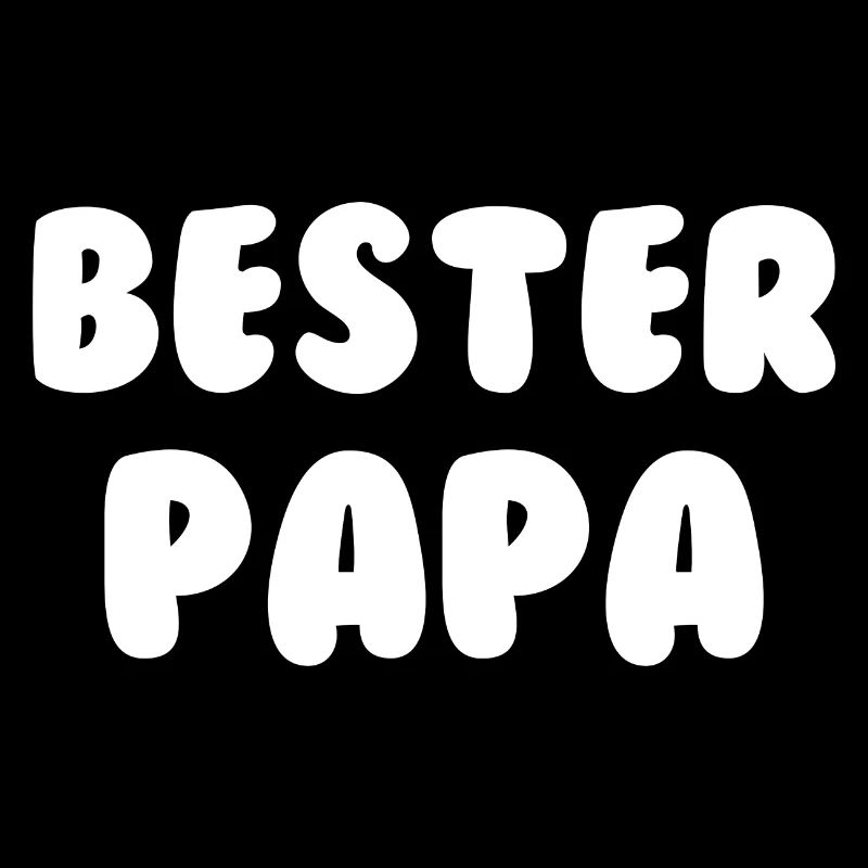 Bester Papa Weiß