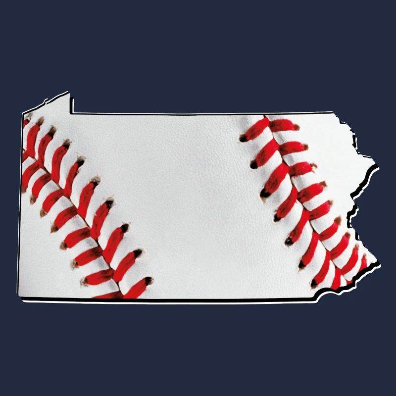 Carte du baseball dans l’État de Pennsylvanie