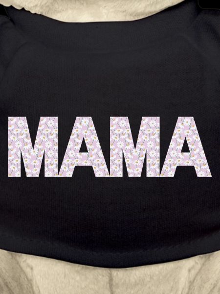 Mom Blossoms Typography