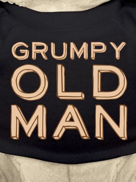 Grumpy old man