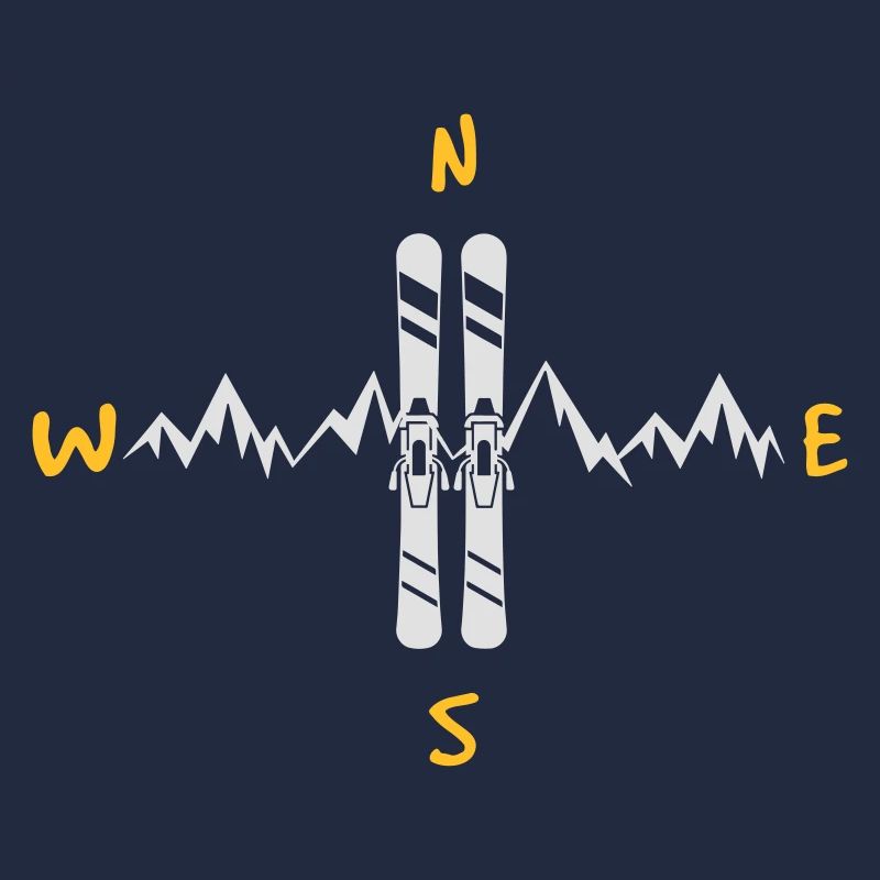 Drôle - Ski direction du vent